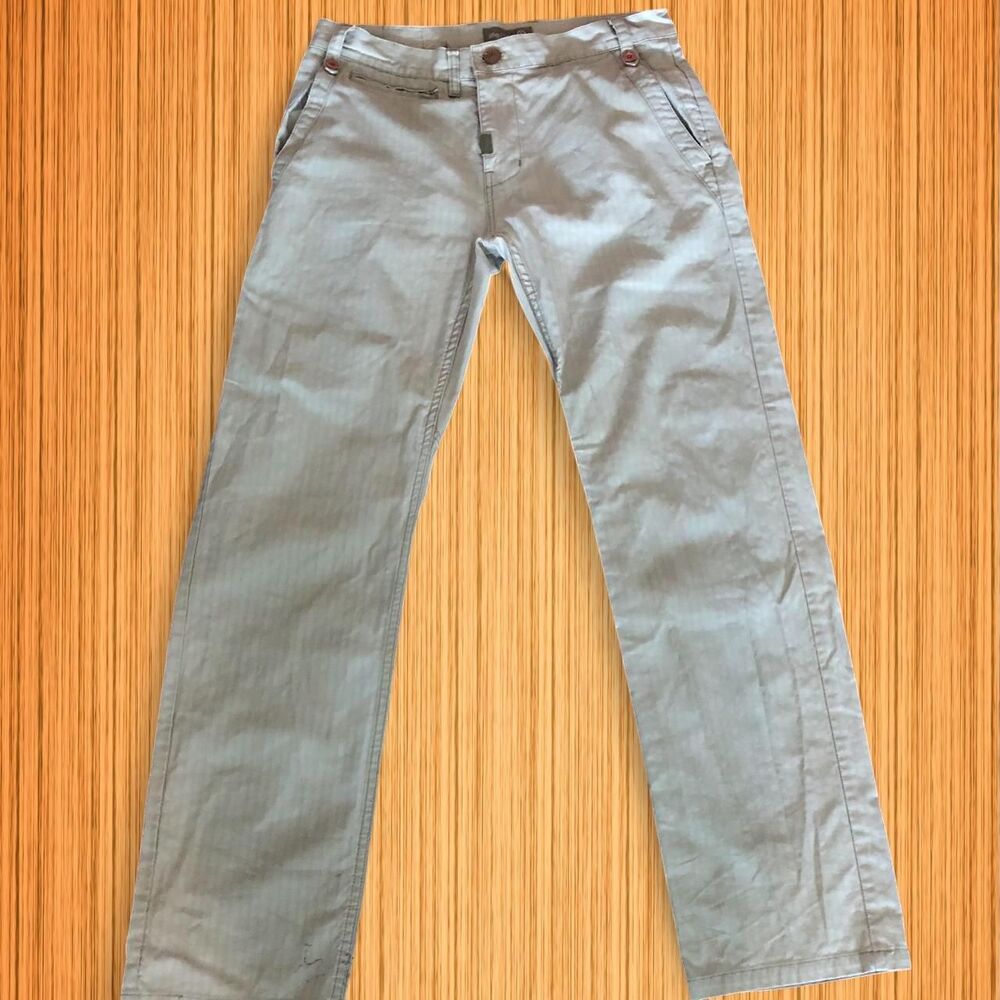 LRG Pinstriped Khaki Chino Pants